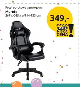 Black Red White Fotel obrotowy gamingowy Muroto oferta