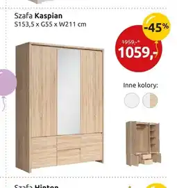 Black Red White Szafa Kaspian oferta
