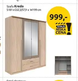 Black Red White Szafa Kredo oferta
