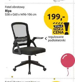 Black Red White Fotel obrotowy Riya oferta