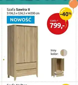 Black Red White Szafa Sawira Ii oferta