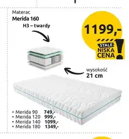 Black Red White Materac Merida 160 oferta