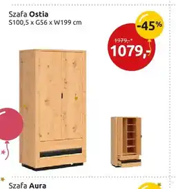 Black Red White Szafa Ostia oferta