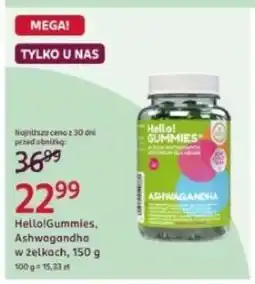 Rossmann Hello! Gummies, Ashwagandha w żelkach, 150 g oferta