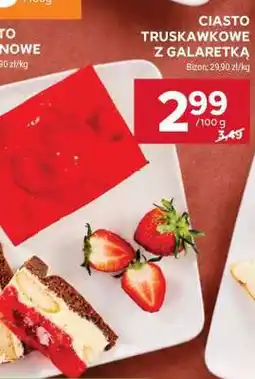 Stokrotka Market Ciasto truskawkowe z galaretką oferta