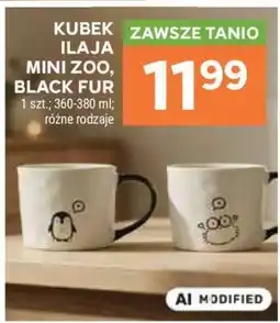 Stokrotka Market Kubek Ilaja Mini Zoo, Black Fur oferta