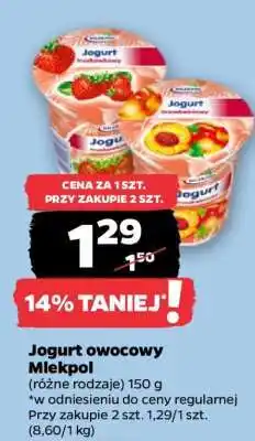 Netto Jogurt owocowy Mlekpol oferta