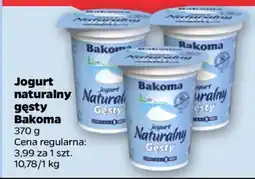 Netto Jogurt naturalny gęsty Bakoma oferta