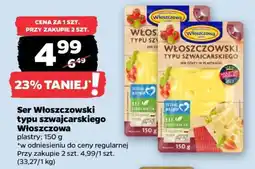 Netto Ser Włoszczowski typu szwajcarskiego Włoszczowa oferta