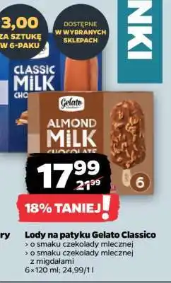 Netto Lody na patyku Gelato classico oferta