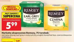 Biedronka Herbata ekspresowa Remsey 75 torebek oferta