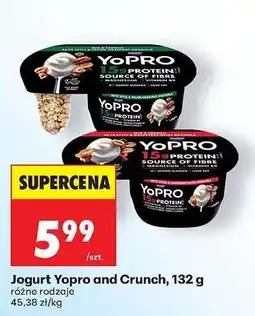 Biedronka Jogurt Yopro and Crunch, 132 g oferta