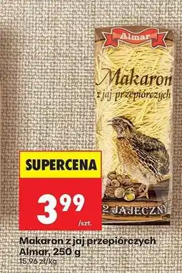 Biedronka Makaron z jaj przepiórczych Almar 250 g oferta