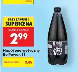 Biedronka Napój energetyczny Be Power, 1 l oferta