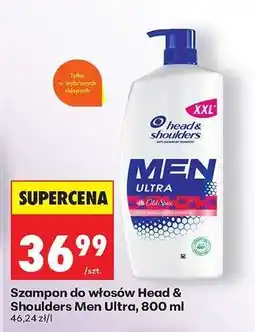 Biedronka Szampon do włosów Head & Shoulders Men Ultra, 800 ml oferta