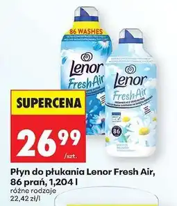 Biedronka Płyn do płukania Lenor Fresh Air, 86 prań, 1,204 l oferta