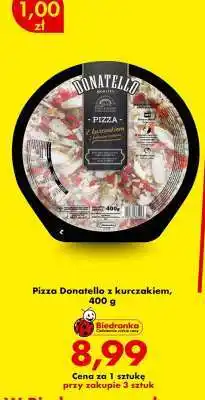 Biedronka Pizza Donatello z kurczakiem, 400 g oferta