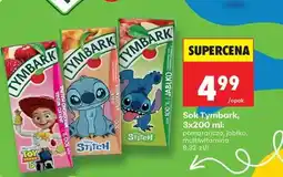 Biedronka Sok Tymbark, 3x200 ml oferta