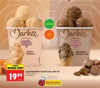 Biedronka Lody Marletto Good Lood, 463 ml oferta