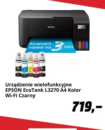 Urządzenie wielofunkcyjne EPSON EcoTank L3270 A4 Kolor Wi-Fi Czarny