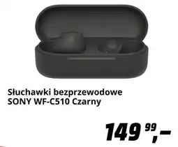Media Markt Słuchawki bezprzewodowe SONY WF-C510 Czarny oferta