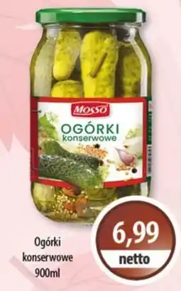 DUO-TES Ogórki konserwowe Mosso oferta