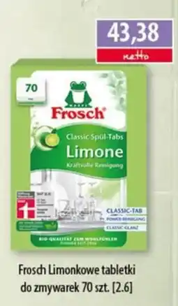 DUO-TES Frosch Limonkowe tabletki do zmywarek oferta