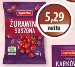 DUO-TES Żurawina Suszona Appetita oferta