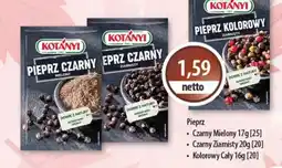 DUO-TES Pieprz Kotányi oferta