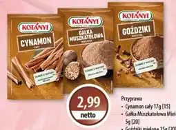DUO-TES Kotányi Cynamon Cały oferta