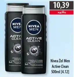 DUO-TES Nivea Żel Men Active Clean oferta