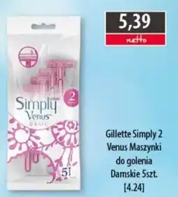 DUO-TES Gillette Simply Venus Maszynki do golenia Damskie oferta