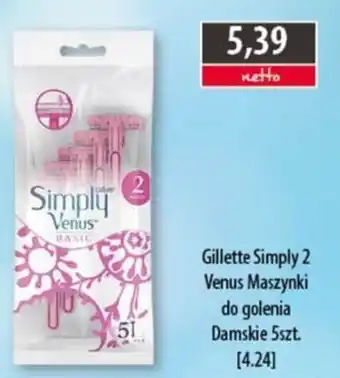 DUO-TES Gillette Simply Venus Maszynki do golenia Damskie oferta