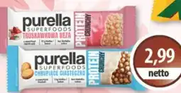 DUO-TES Purella Superfoods Protein Crunchy Truskawkowa Beza oferta