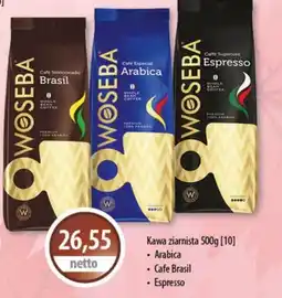 DUO-TES Kawa ziarnista Woseba oferta