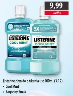 DUO-TES Listerine płyn do płukania ust Cool Mint oferta
