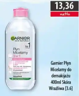 DUO-TES Garnier Płyn Micelarny do demakijażu oferta