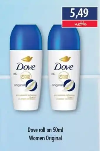DUO-TES Dove roll on Women Original oferta