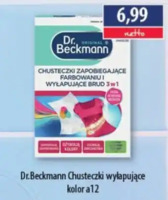 DUO-TES Dr. Beckmann Chusteczki wyłapujące kolor a12 oferta