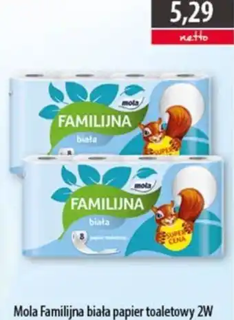 DUO-TES Mola FamiliJna biała papier toaletowy oferta
