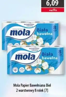 DUO-TES Mola Papier Bawełniana Biel oferta