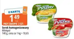 E.Leclerc Serek homogenizowany Mlekpol oferta