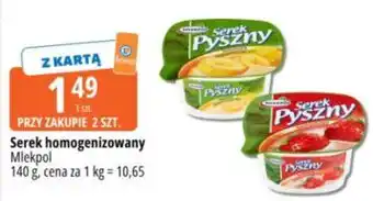 Serek homogenizowany Mlekpol