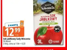 E.Leclerc Sok jabłkowy Sady Wincenta oferta