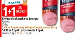 E.Leclerc Kiełbasa krakowska od Szwagra Krakus oferta