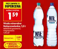 Biedronka Woda mineralna Nałęczowianka oferta