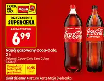 Biedronka Napój gazowany Coca-Cola, Coca-Cola Zero Cukru oferta
