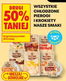 Biedronka Chłodzone pierogi i krokiety Nasze Smaki oferta