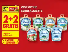 Biedronka Wszystkie serki Almette oferta
