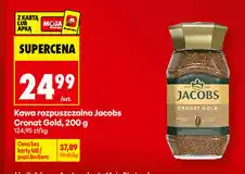 Biedronka Kawa rozpuszczalna Jacobs Cronat Gold oferta